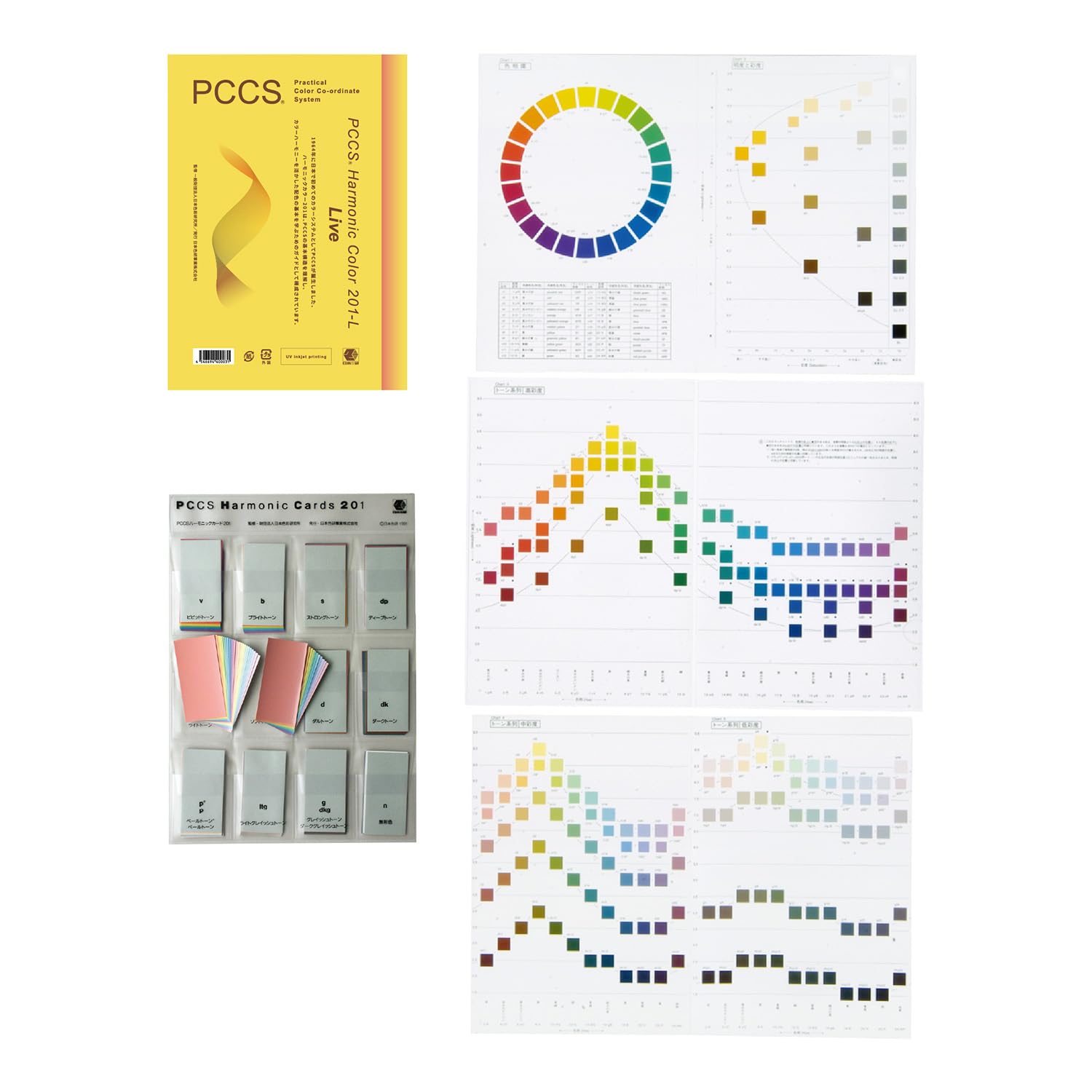 Amazon | 日本色研事業(Nihonsikikenjigyo) 色見本 PCCS ハーモニック